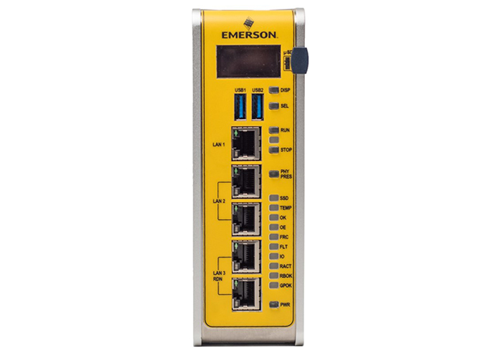 foto El nuevo controlador de seguridad de Emerson agiliza la integración y ofrece mayor seguridad y funcionalidad.
