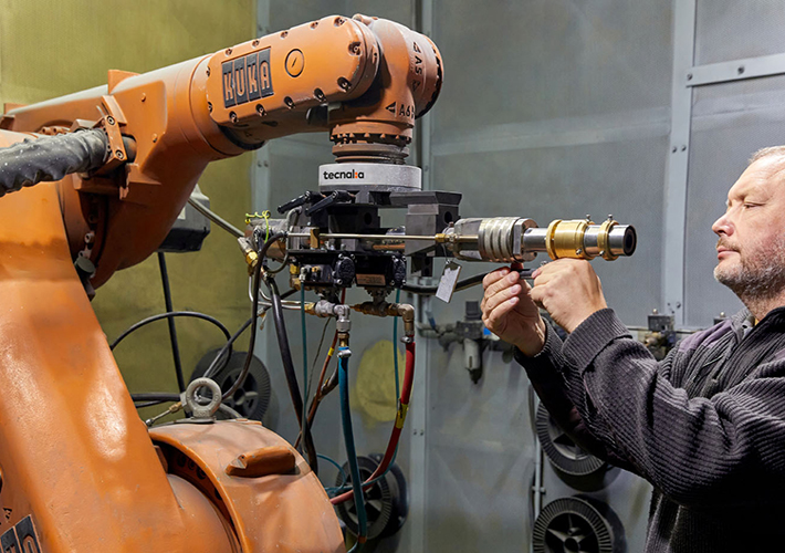 foto noticia TECNALIA crea la startup Konbus+, especializada en tecnologías avanzadas de proyección térmica de alta velocidad para la fabricación de componentes.