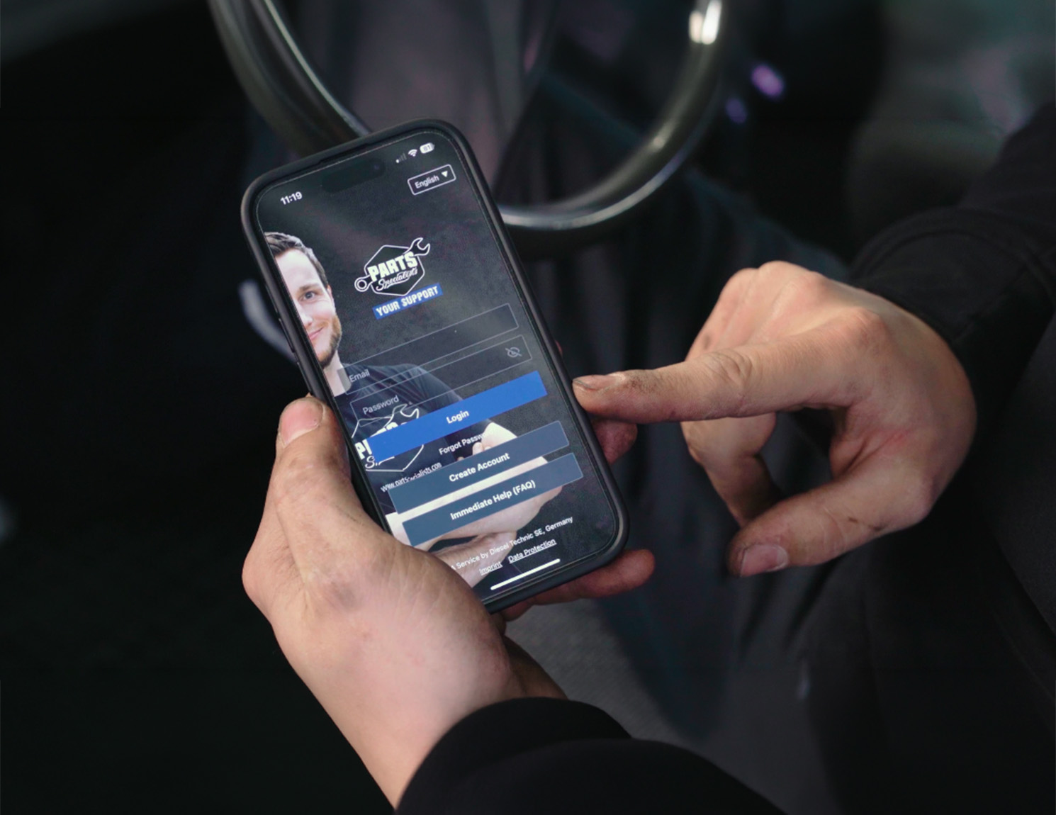 foto Ya disponible: La nueva Parts Specialists App.
Conexión directa con los expertos.