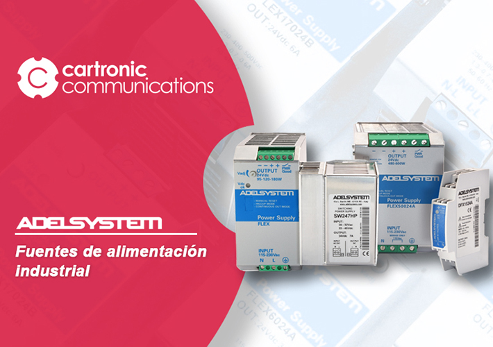 Foto Adelsystem, fuentes de alimentación industrial para diversas aplicaciones.