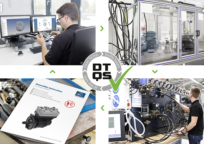 foto noticia Diesel Technic Quality System (DTQS) como garantia de qualidade.