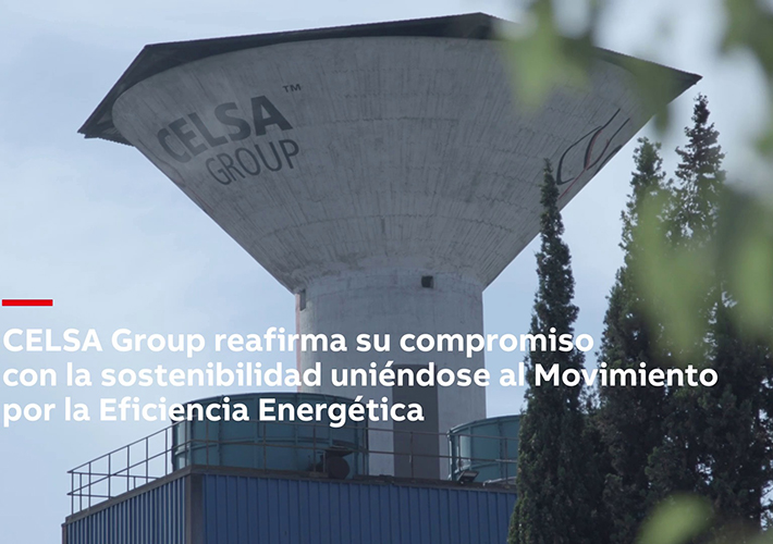 foto noticia CELSA Group reafirma su compromiso con la sostenibilidad uniéndose al Movimiento por la Eficiencia Energética.