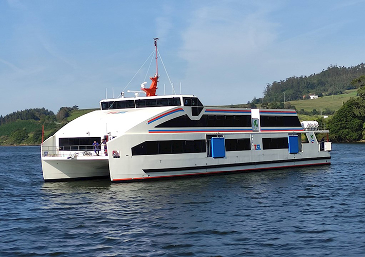foto ABB impulsa el primer ferry totalmente eléctrico en Lisboa para promover el transporte fluvial libre de emisiones.