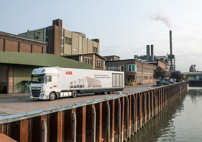 foto noticia El tour europeo de pulp & paper de ABB llega a España para presentar las últimas tecnologías en la industria del papel.