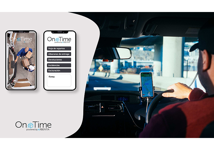 Foto ARBENTIA integra todas las tareas de reparto en la palma de la mano con la nueva app móvil OnTime.