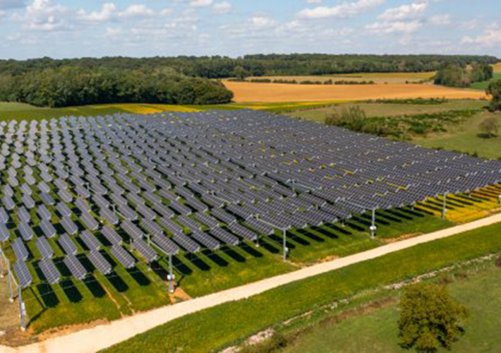 Foto Cubiertas agrícolas TSE: PcVue en el corazón de un sistema de toldos fotovoltaicos.