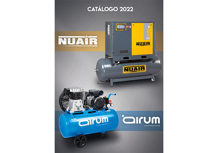 foto noticia nuevo CATALOGO 2022 Compresores AIRUM - NUAIR