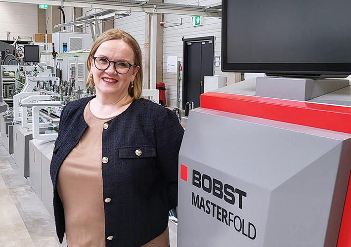 Foto Planta de última generación de envasado de alimentos equipada con dos líneas de plegadoras-encoladoras BOBST.
