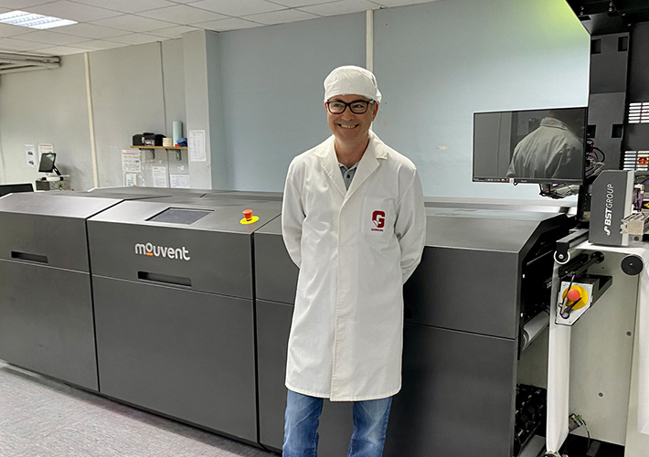 Foto Germark elige la tecnología de impresión flexográfica y digital inkjet de BOBST para aumentar su capacidad y calidad.
