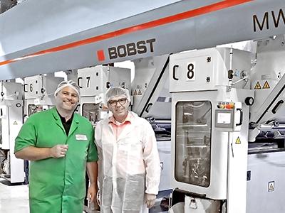 Foto Südpack Bioggio, sorprendido por las prestaciones de la impresora de huecograbado para tiradas cortas BOBST MW 80 con acabados en línea para trabajos especiales.