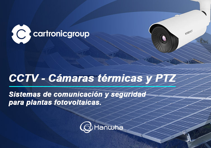 Foto Sistemas de CCTV para plantas fotovoltaicas.