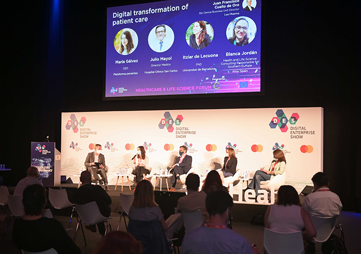 Foto DES2021 - Healthcare & Life Science Forum. El sector sanitario une su futuro a las nuevas tecnologías para incrementar la calidad de los servicios de salud.