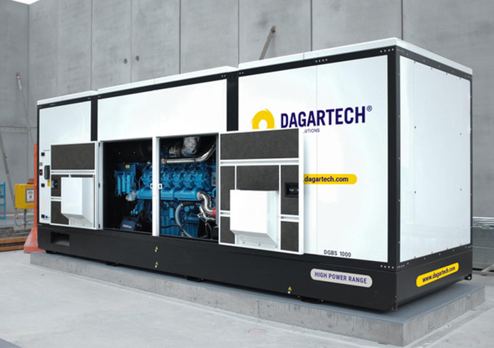 Foto Dagartech, una compañía especializada en la personalización de grupos electrógenos.