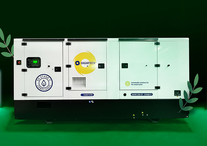 foto Grupos electrógenos Dagartech EU Stage V para un mundo más limpio y sostenible.