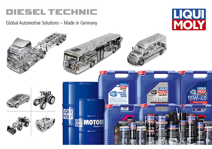 Foto DIESEL TECHNIC y LIQUI MOLY: Asociación para el mercado ibérico del Vehículo Industrial.