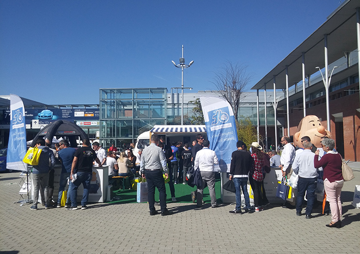 foto noticia Éxito de la Premium Shop en Motortec 2019. El programa de fidelización para talleres de DT Spare Parts ha sido acogido con gran interés.