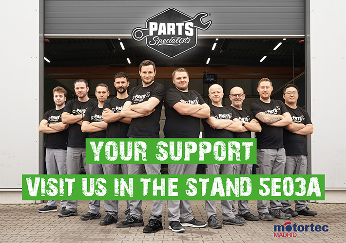 foto noticia Los Parts Specialists de Diesel Technic se van de feria. El Stand 5E03A de Motortec acogerá a la marca de servicio del grupo alemán.
