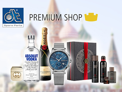 foto noticia „Bem-vindo Rússia“ – Promoção Especial na Premium Shop.
A DT Spare Parts Premium Shop dá as boas-vindas aos clientes finais de língua russa.