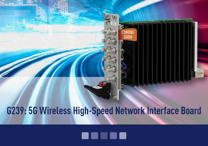 Foto G239: 5G WIRELESS HIGH-SPEED INTERFACE BOARD FOR VARIOUS RAIL APPLICATIONS