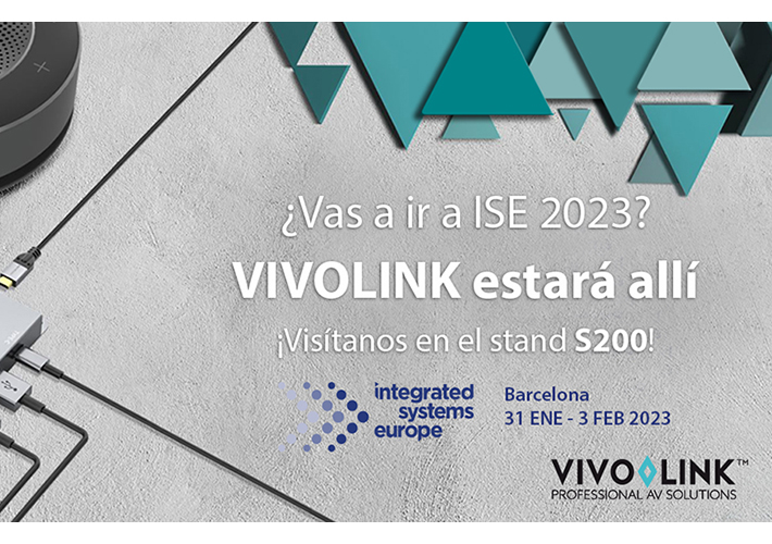 foto Las mejores soluciones para instalaciones ProAV de Vivolink en ISE 2023