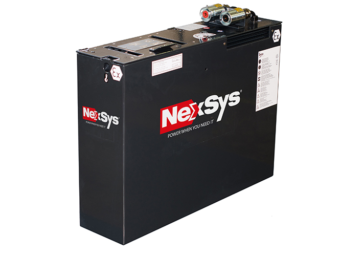 Foto Las baterías NexSys ATEX llevan las ventajas de la tecnología de placas delgadas de plomo puro (TPPL) a los vehículos de manipulación de cargas que trabajan en entornos peligrosos.