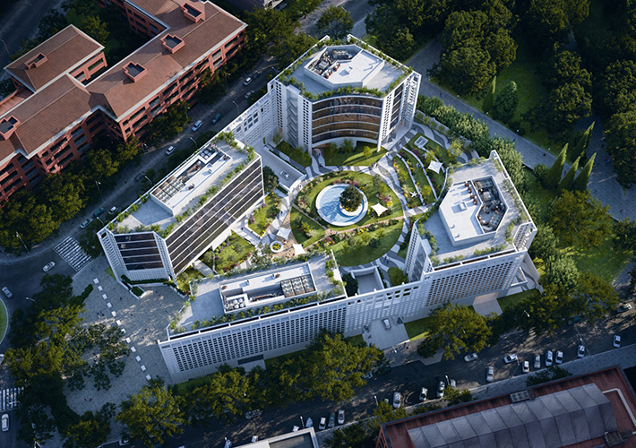 foto CUNEF Universidad confía en EnGenius para optimizar la conectividad de su nueva sede de más de 17.000 metros cuadrados.