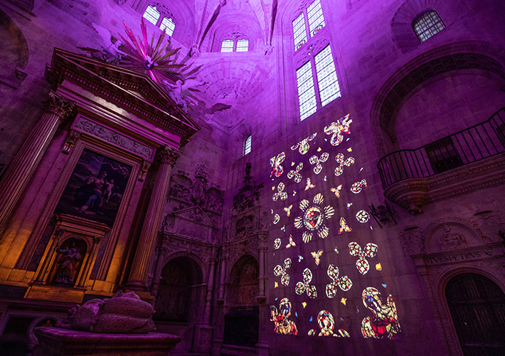 foto noticia La Catedral de Burgos estrena una nueva obra de arte con “Stella”, experiencia cultural multimedia desarrollada por Endesa.