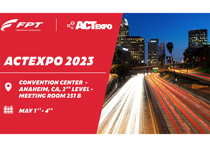 foto FPT INDUSTRIAL TO SHOWCASE THE POWER OF ELECTRICITY AT ACT EXPO 2023.