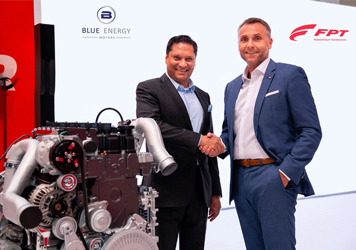 Foto FPT INDUSTRIAL ANNOUNCES THE ACQUISITION OF A MINORITY STAKE IN BLUE ENERGY MOTORS