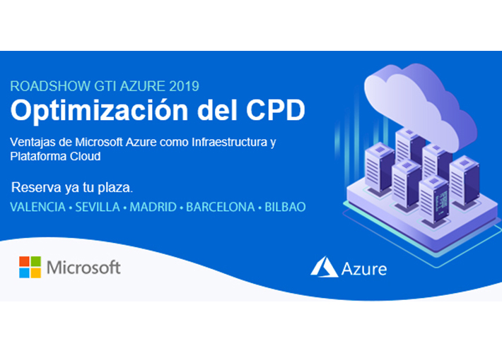 Foto GTI pone en marcha unas jornadas para potenciar las posibilidades que Microsoft Azure ofrece en la optimización y la modernización del CPD tradicional.