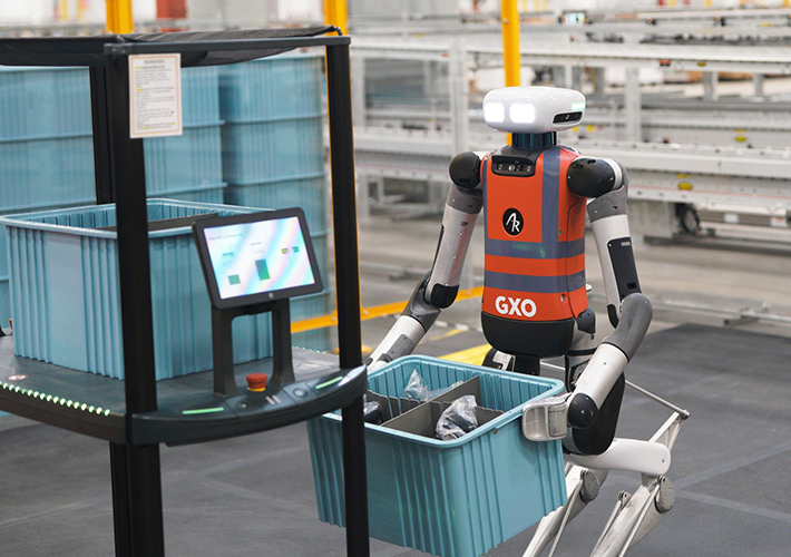 Foto GXO realiza una prueba piloto pionera con un robot centrado en el ser humano.