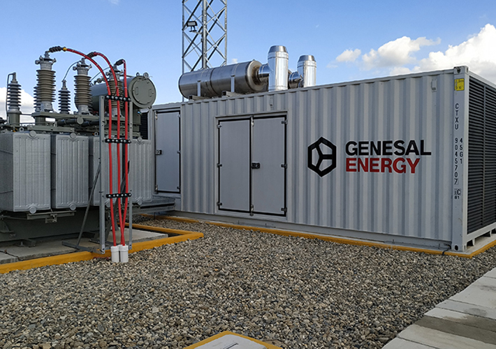 Foto La empresa gallega Genesal Energy diseña un grupo electrógeno para combatir huracanes en un parque eólico de la República Dominicana.