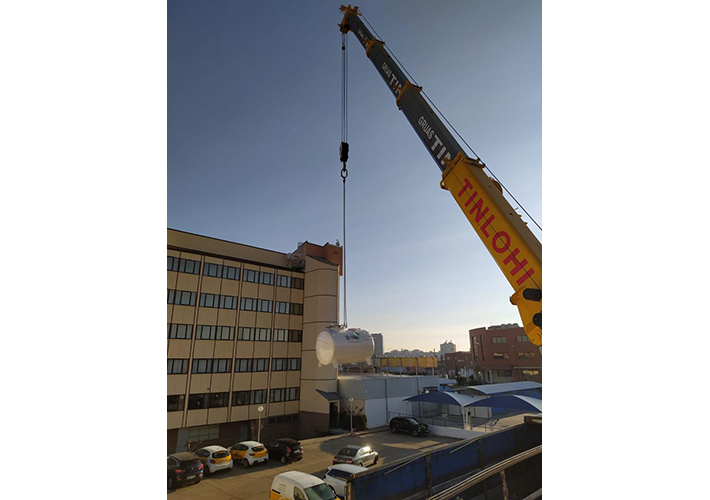 Foto Genesal Energy suministra energía de emergencia a una empresa de telecomunicaciones en Valladolid.