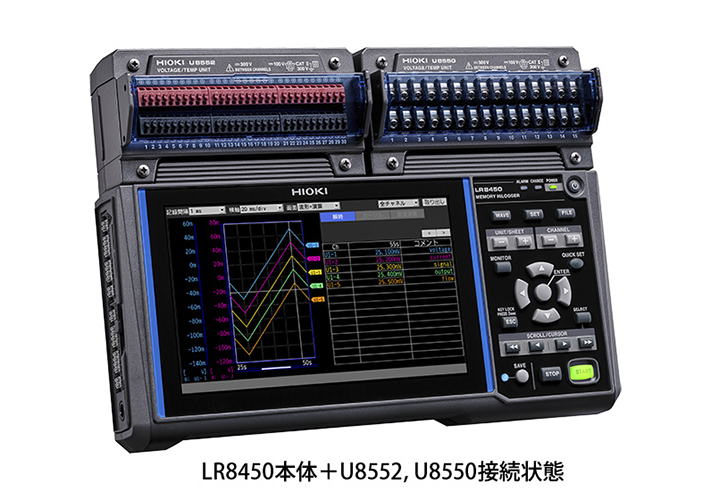 foto noticia Instrumentos de Medida, S.L. presenta el nuevo datalogger y registrador gráfico portátil, de su representada Hioki, con 330 canales con muestreo inalámbrico de 1 ms