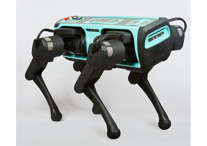 Foto Keybotic presenta su perro-robot Keyper en el Mobile World Congress