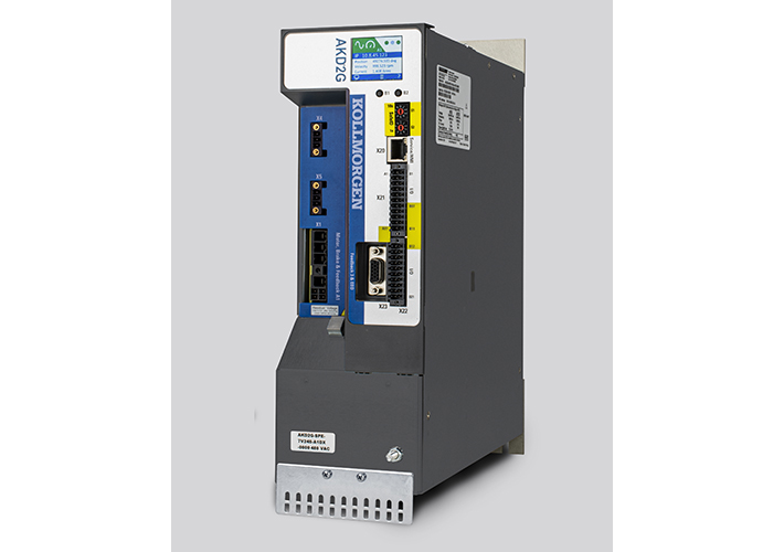 Foto Kollmorgen expands the performance and flexibility of its flagship AKD2G servo drive series with the new, 24A drive.