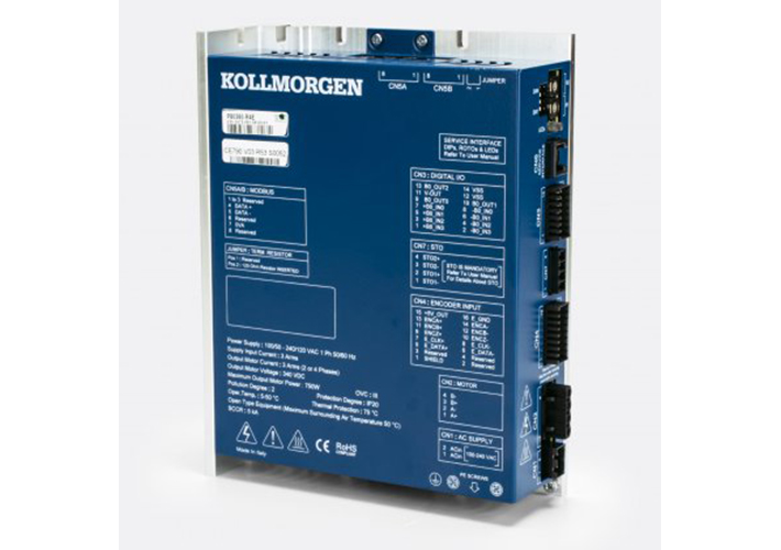 Foto Kollmorgen introduces the P80360 stepper drive with closed-loop position control.