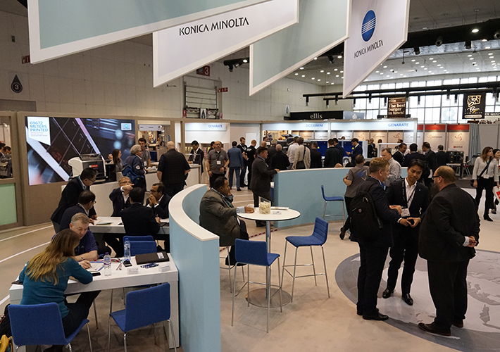 foto noticia Konica Minolta y MGI ayuda a los clientes a “repensar” lo que es posible en Labelexpo con un enfoque colaborativo.