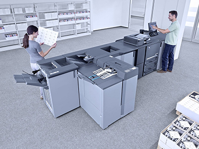 Foto AccurioPress 6136 de Konica Minolta triunfa en las pruebas de Keypoint Intelligence.