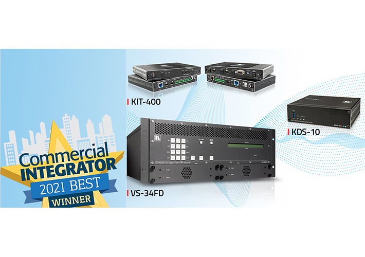 foto noticia Kramer galardonado con tres premios BEST Commercial Integrator 2021.