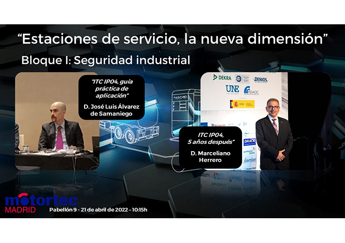 Foto Las novedades en seguridad industrial para estaciones de servicio en Motortec 2022.