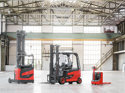 Foto Linde Material Handling presente en la feria LogiMAT de Stuttgart, del 14 al 16 de marzo.