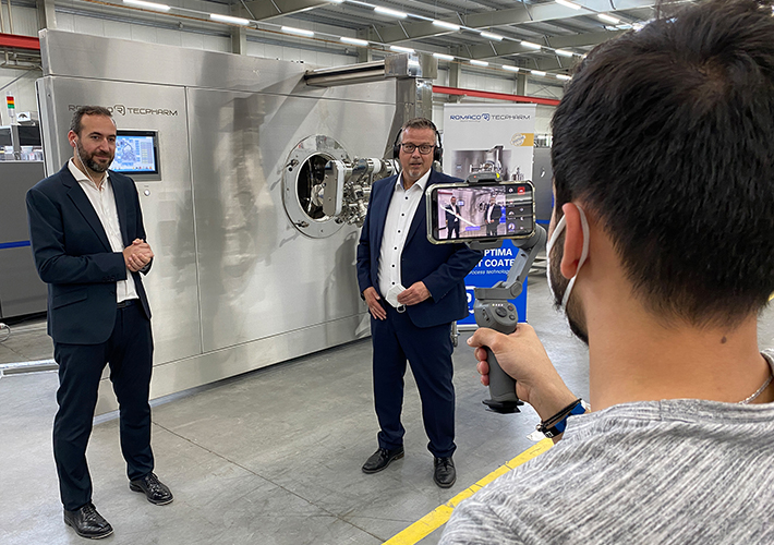 foto noticia Jornadas de seminarios y presentaciones en directo en Romaco, en la ciudad de Karlsruhe.