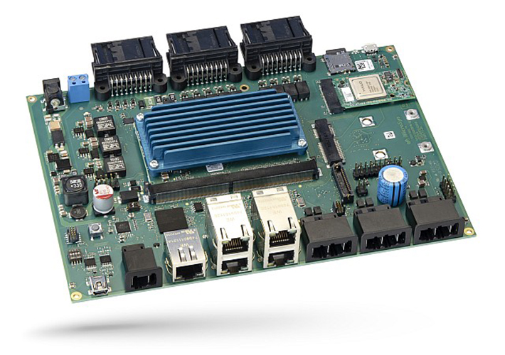 Foto MicroSys incorpora el rendimiento de la IA de Hailo en sus plataformas SoM con los procesadores de red para vehículos NXP S32G.