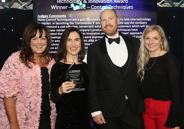 foto noticia Control Techniques is a winner of the POWYS BUSINESS AWARD 2022!