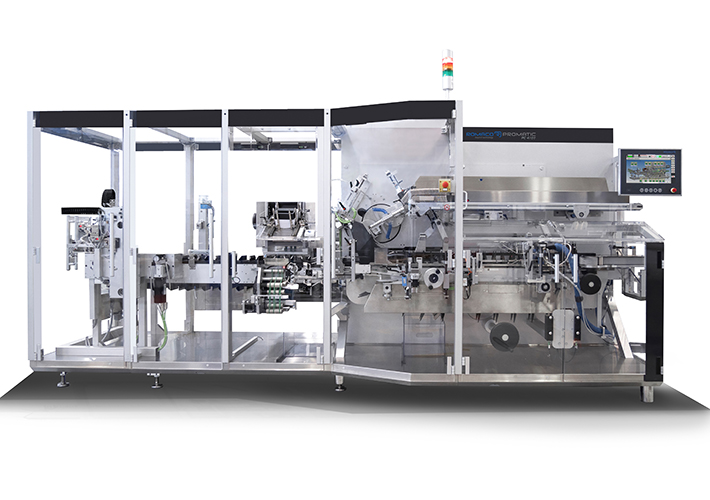 foto noticia Romaco at Pharmintech 2022 Compact continuous motion cartoner