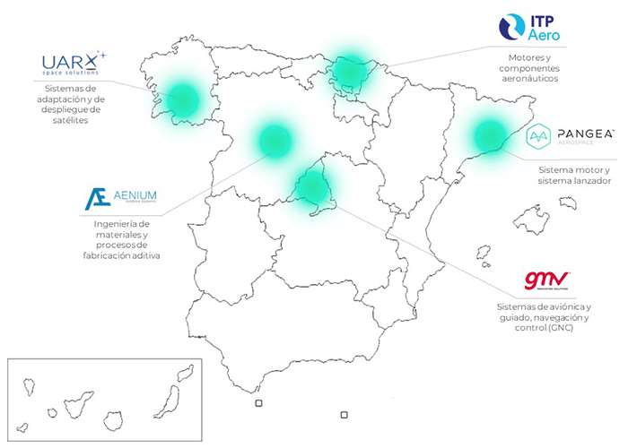 foto noticia (Sin publicación oficial del Gobierno, Pangea ha recibido la valoración más alta en la evaluación). Pangea Aerospace es uno de los dos ganadores de la 1ª fase del PERTE de pequeños satélites de 1,5M€ y aspira a ganar la 2ª fase de 40,5M€.