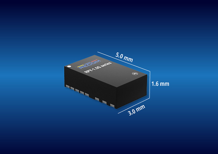 foto Cualificación AEC-Q100 para AOI: Controlador LED RPY-1.5Q de RECOM en Rutronik
