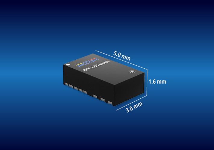 Foto Cualificación AEC-Q100 para AOI: Controlador LED RPY-1.5Q de RECOM en Rutronik