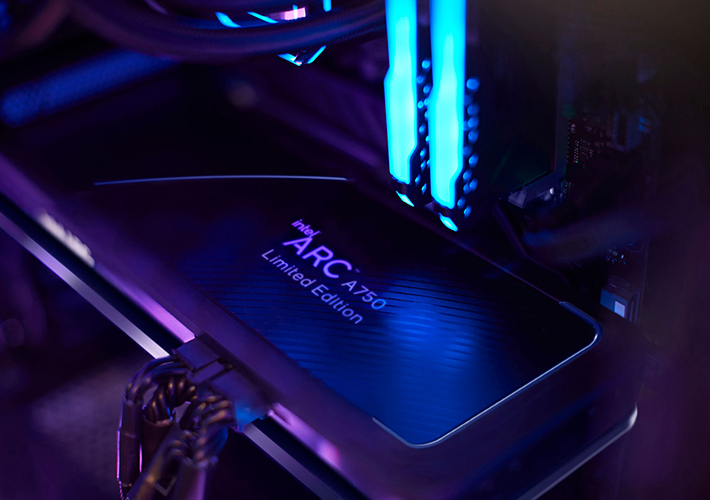 foto noticia Las tarjetas gráficas Intel® Arc™ A750 para juegos y creación de contenidos ya están disponibles en Rutronik.